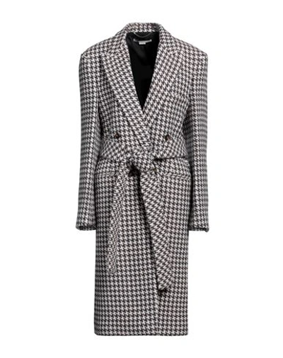 Shop Stella Mccartney Woman Coat Midnight Blue Size 10-12 Wool