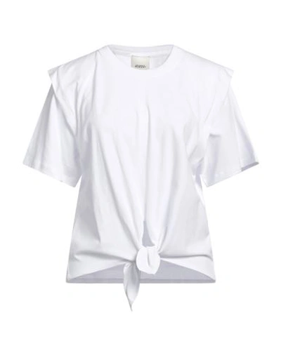 Shop Isabel Marant Woman T-shirt White Size M Organic Cotton