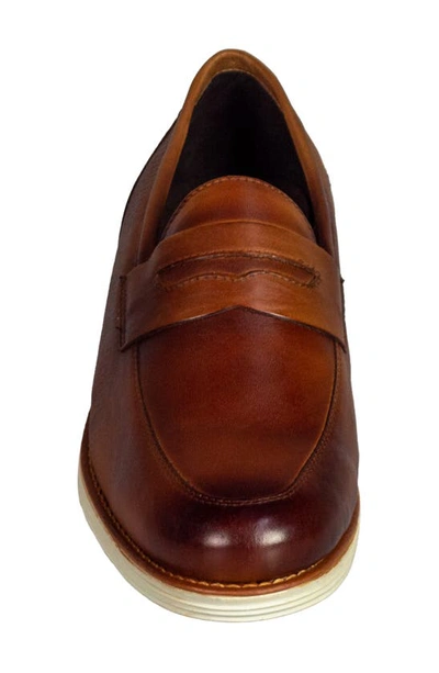 Shop Sandro Moscoloni Natal Penny Loafer In Tan