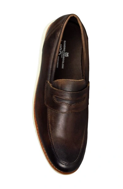 Shop Sandro Moscoloni Natal Penny Loafer In Brown