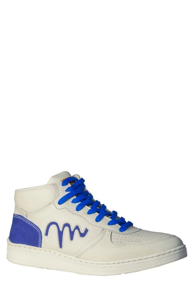 Shop Sandro Moscoloni Franca Sneaker In White Royal