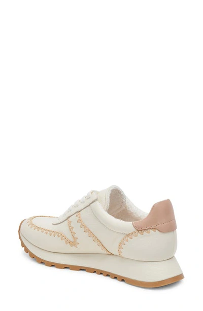 Shop Dolce Vita Ayita Sneaker In White Leather