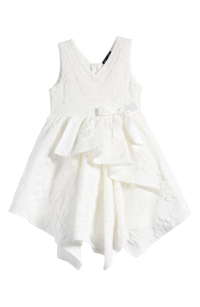 Shop Ava & Yelly Kids' Floral Dress In White