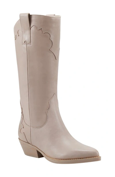 Shop Marc Fisher Ltd Hilaria Pointed Toe Western Boot In Taupe