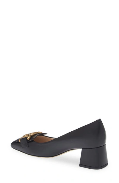 Tod's Kate 50mm Leather Pumps In Nero