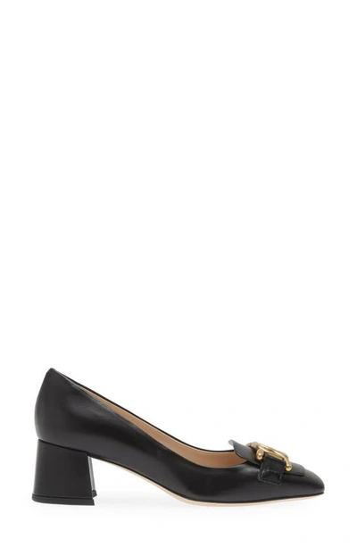 Tod's Kate 50mm Leather Pumps In Nero