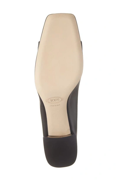 Tod's Kate 50mm Leather Pumps In Nero