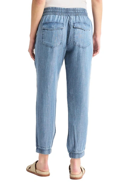 Splendid Lakeside Chambray Indigo Jogger Pants In Indigo