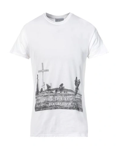 Shop Bastille Man T-shirt White Size L Cotton