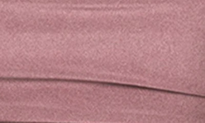 Edikted Maxeen Shiny Ruched Tube Top In Mauve