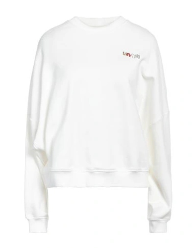 Shop Marni Woman Sweatshirt Off White Size 2 Cotton