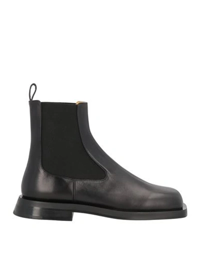 Proenza Schouler Woman Ankle Boots Black Size 10 Calfskin In Black