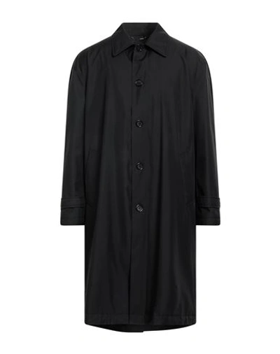 Shop Dolce & Gabbana Man Coat Black Size 40 Polyester