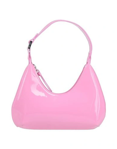 Shop By Far Woman Handbag Pink Size - Cowhide