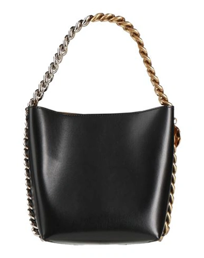 Shop Stella Mccartney Woman Handbag Black Size - Textile Fibers