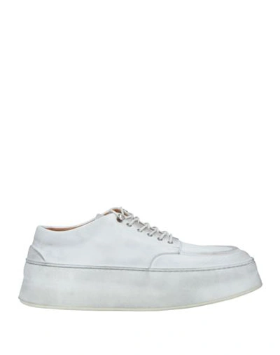 Shop Marsèll Man Lace-up Shoes Off White Size 6 Leather