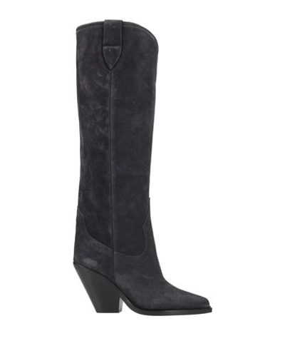 Shop Isabel Marant Woman Boot Steel Grey Size 8 Calfskin