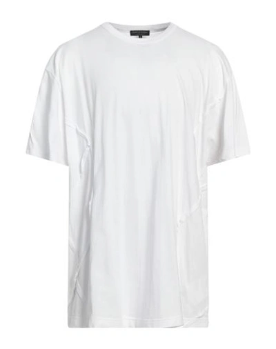 Shop Comme Des Garçons Man T-shirt White Size L Cotton