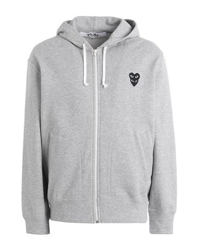 Shop Comme Des Garçons Man Sweatshirt Grey Size Xl Cotton