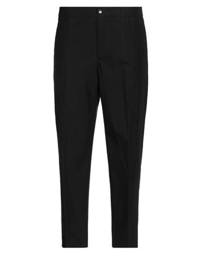 Shop Etro Man Pants Black Size 40 Cotton