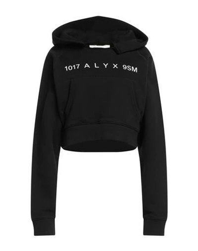 Shop Alyx 1017  9sm Woman Sweatshirt Black Size M Cotton, Elastane