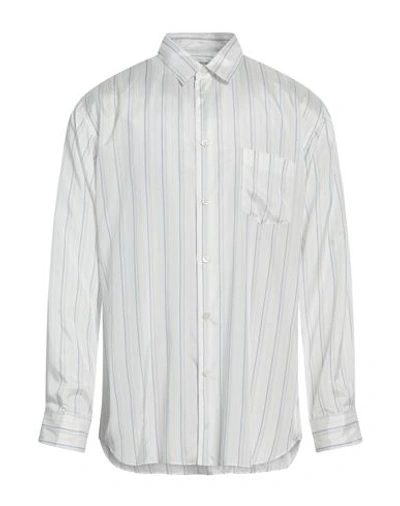 Shop Comme Des Garçons Man Shirt White Size Xl Cupro