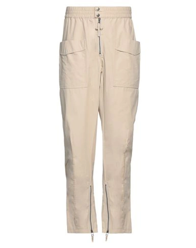 Shop Isabel Marant Man Pants Beige Size L Cotton