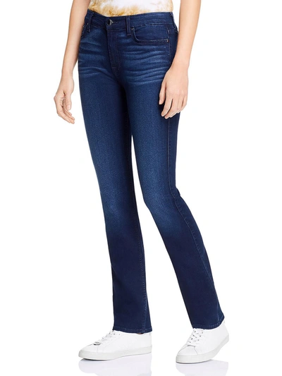 Shop Jen7 By 7 For All Mankind Womens Denim Slim Fit Straight Leg Jeans In Multi