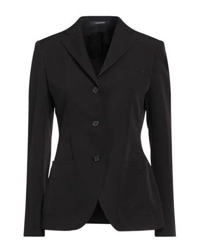 Shop Tagliatore 02-05 Woman Blazer Black Size 6 Polyester, Elastane