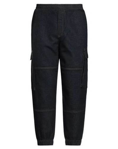Shop Armani Exchange Man Jeans Blue Size 33 Cotton, Polyester, Elastane
