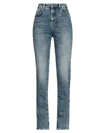 Shop Pepe Jeans Woman Jeans Blue Size 28 Cotton, Elastane