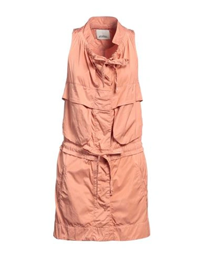 Isabel Marant Woman Mini Dress Antique Rose Size 6 Viscose, Cotton, Silk, Elastane In Pink