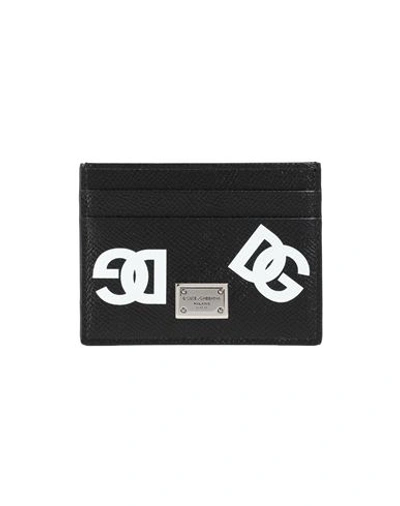 Shop Dolce & Gabbana Man Document Holder Black Size - Calfskin