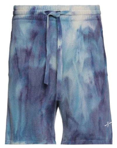 Shop Amiri Man Shorts & Bermuda Shorts Purple Size 34 Cashmere