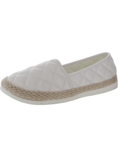 Shop Esprit Emery Womens Canvas Casual Slip-on Sneakers In White