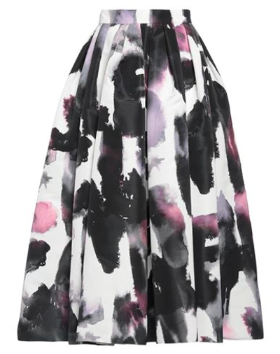 Shop Alexander Mcqueen Woman Midi Skirt Purple Size 6 Polyester