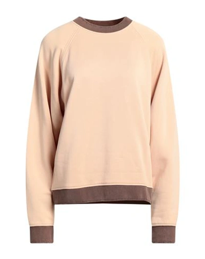 Shop Acne Studios Woman Sweatshirt Blush Size S Cotton, Lyocell In Pink