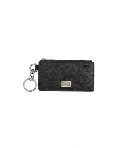 Shop Dolce & Gabbana Man Document Holder Black Size - Soft Leather