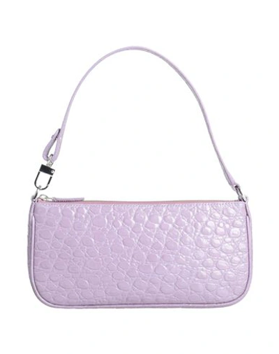 Shop By Far Woman Handbag Lilac Size - Cowhide In Purple