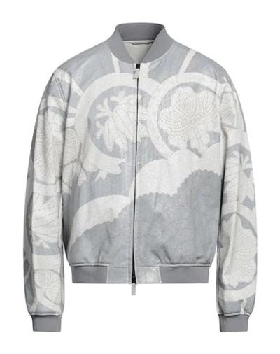 Shop Giorgio Armani Man Jacket (-) Size 46 Lambskin, Polyester, Elastane