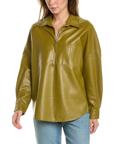 Shop French Connection Crolenda Popover In Green