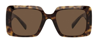 Shop Versace 0ve4405 108/73 Square Sunglasses In Multi