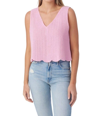 Shop Crosby By Mollie Burch Shiloh Tank Top In Soft Pink