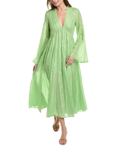 Shop Sundress Maud Dress In Green