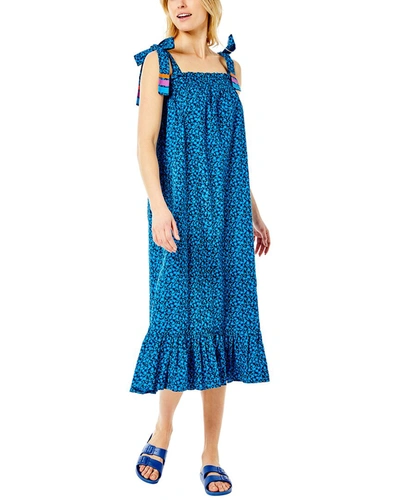 Shop Addison Bay Bluff Maxi Dress In Blue