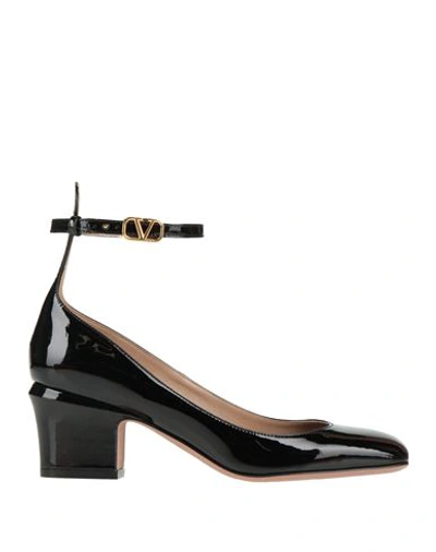 Shop Valentino Garavani Woman Pumps Black Size 6 Leather