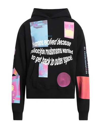 Shop Msftsrep Man Sweatshirt Black Size Xl Cotton