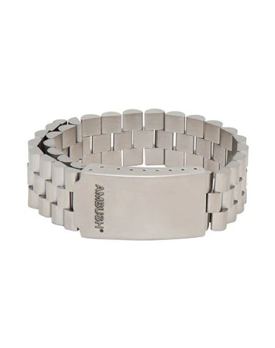 Shop Ambush Man Bracelet Silver Size Ii Stainless Steel
