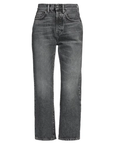 Shop Acne Studios Woman Jeans Black Size 28w-32l Cotton