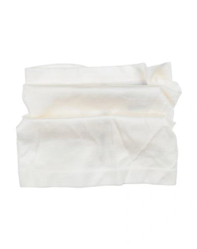 Shop Dunhill Man Scarf White Size - Mulberry Silk